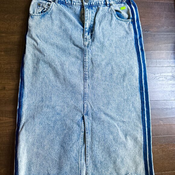 Kseniaschnaider Denim Maxi Skirt - US size 14 - Picture 2 of 9